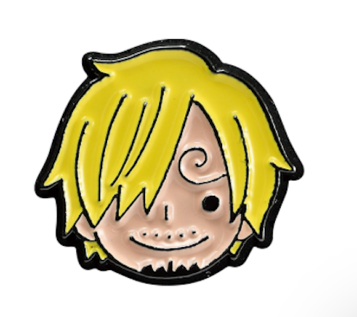 One Piece Base Shop Exclusive Metal Face Pins Japan Exclusive New