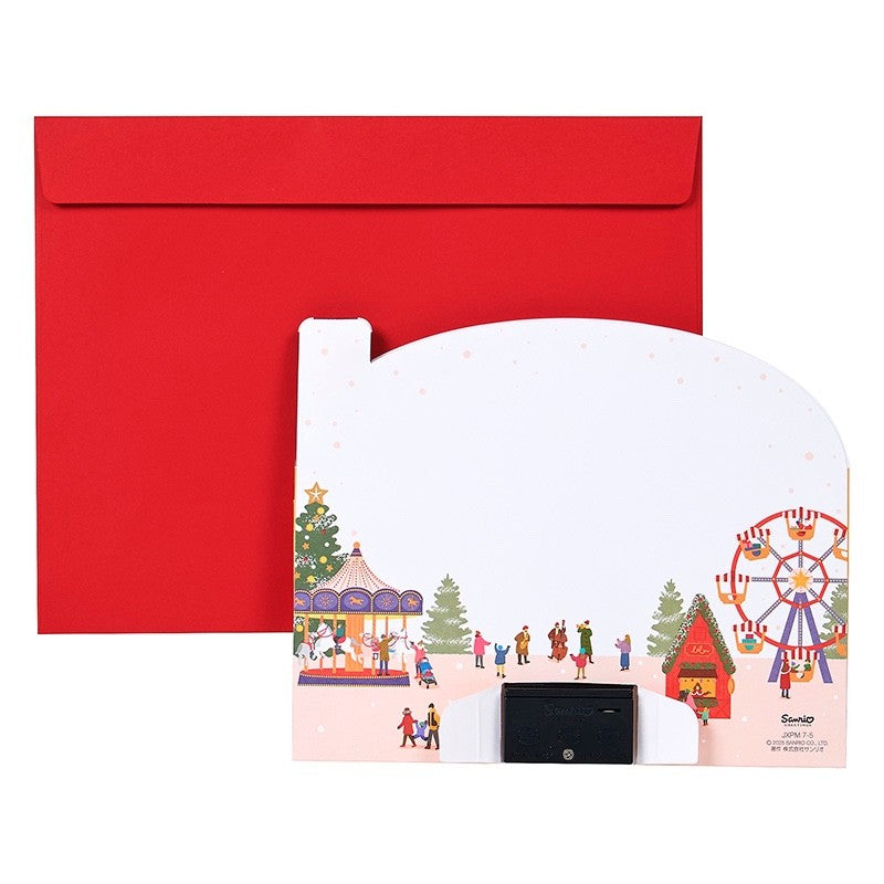 2026 Christmas Greeting Card with Light & Music japan