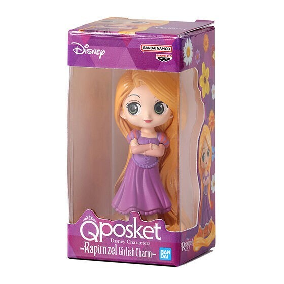 Q posket Disney Characters Miniature Collection Complete Set of 4 items