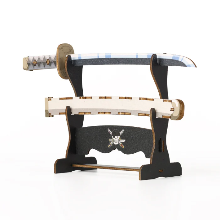 ONE PIECE Roronoa Zoro Swords Set ki-gu-mi Wooden 3D Puzzle from Japan