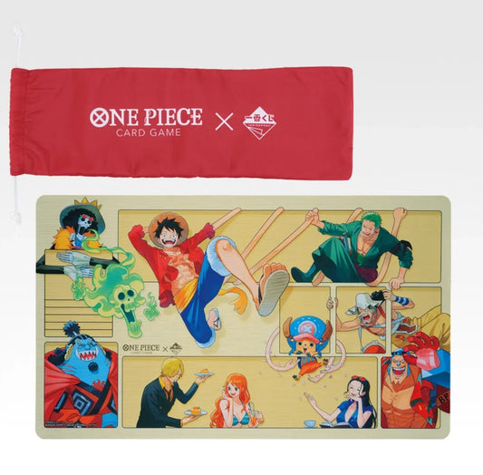 Ichiban Kuji ONE PIECE Last One Prize Limited Design Playmat & Mat Case japan