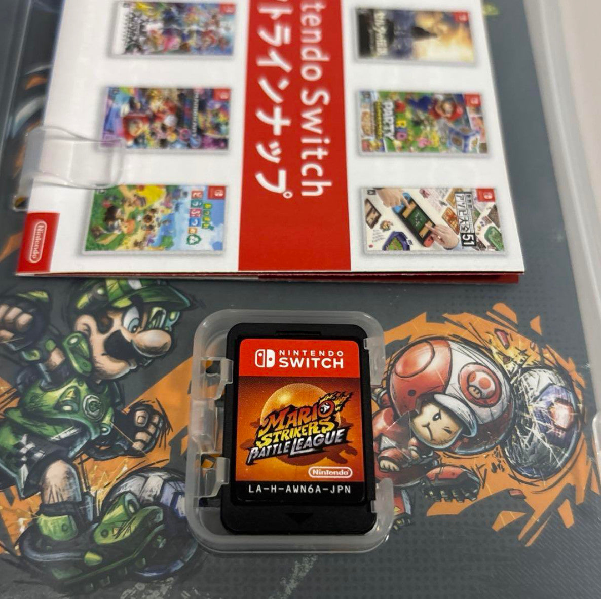 Mario Strikers: Battle League - Nintendo Switch In Original Package & Sealed