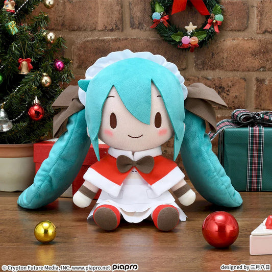 Hatsune Miku Series Fuwa Puchi M Plush Christmas 2025 SEGA Japan Exclusive