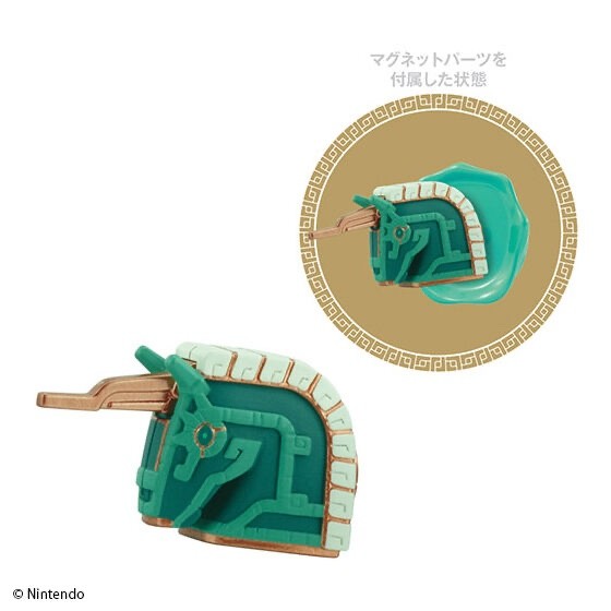 The Legend of Zelda Tears of the Kingdom Zonai Device Magnet Complete Set of 6