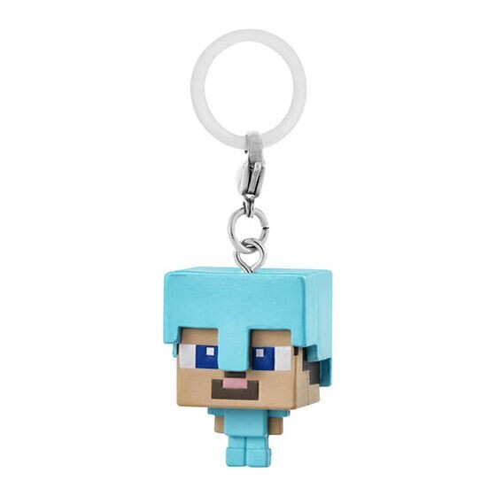 Bandai Minecraft chibi2 Mejirushi keychain Capsule Toy