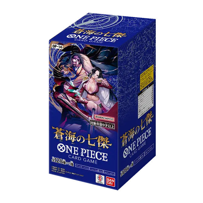 Seven Heroes of the Blue OP-14 Booster Box Sealed One Piece Japanese