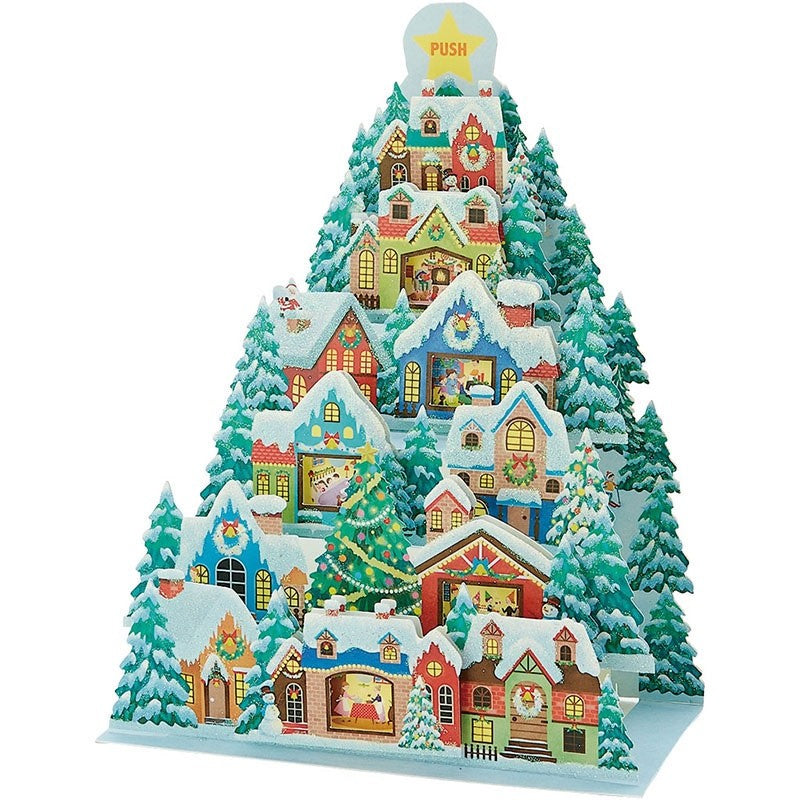 2026 Christmas Greeting Card with Light & Music japan