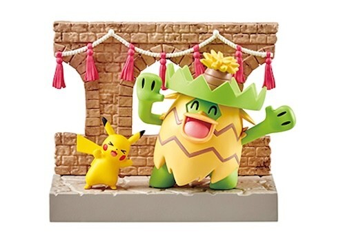 Re-Ment Miniatures PokeMon Town 2 Festival Street Corner Full Set 6 pcs Rement