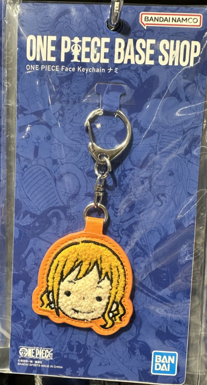 One Piece Embroidered Keychain 10Pc Set Luffy Zoro Nami Sanji Chopper
