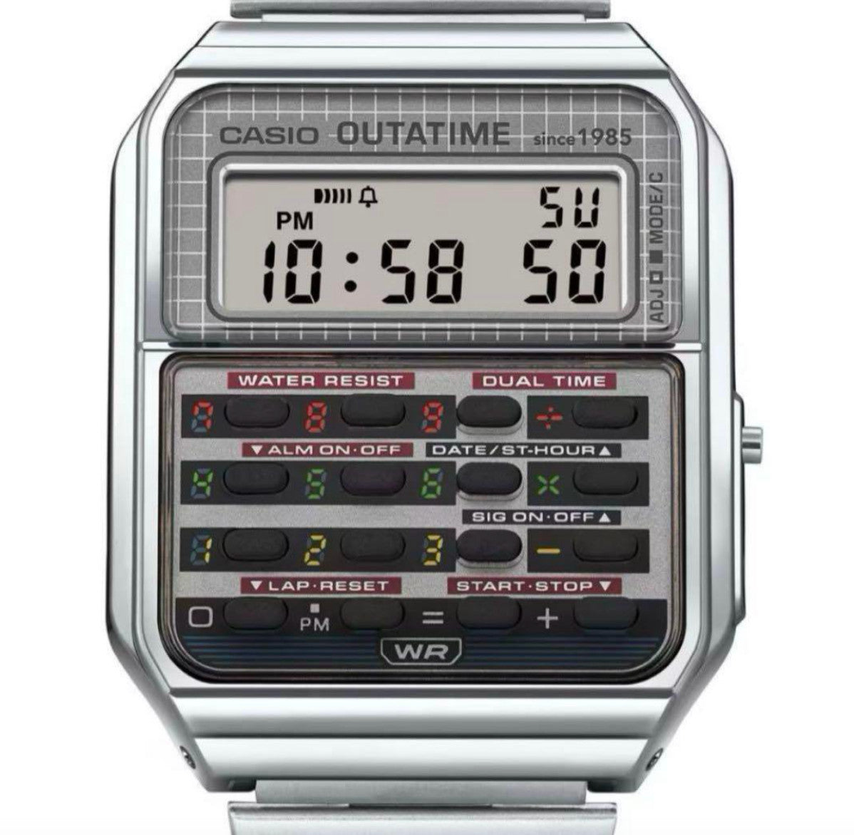 CASIO CLASSIC Back To The Future Collaboration model Watch CA-500WEBF-1AJR japan