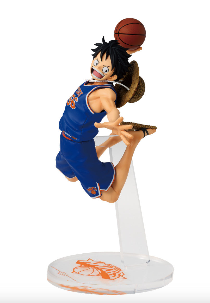 One Piece x NBA Master Stars Piece Luffy Figure Set of 6 Japan Exclusive New