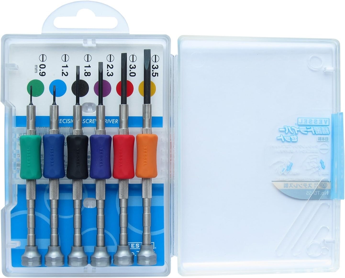 VESSEL Precision screwdriver set TD-55 Japan Import free ship