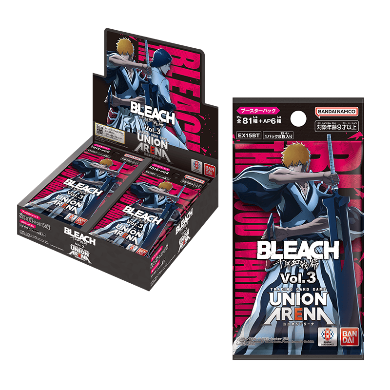 UNION ARENA BLEACH Thousand-Year Blood War Vol.3 EX15BT Booster Box Japanese